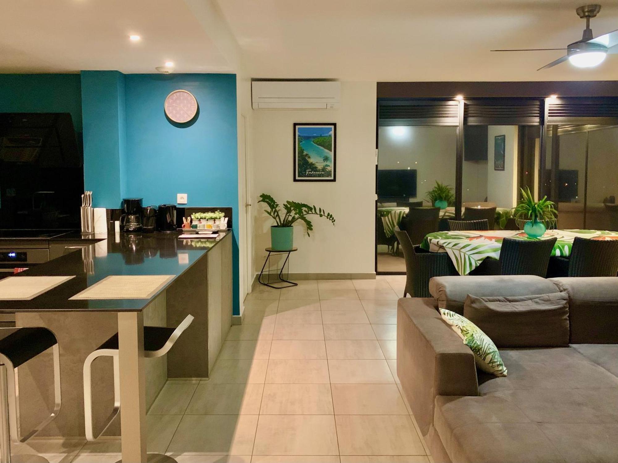Kaili Ocean View Luxury 2Br Ac Throughout Fiber Wifi & Pool Apartment ปาเปเอเต ภายนอก รูปภาพ