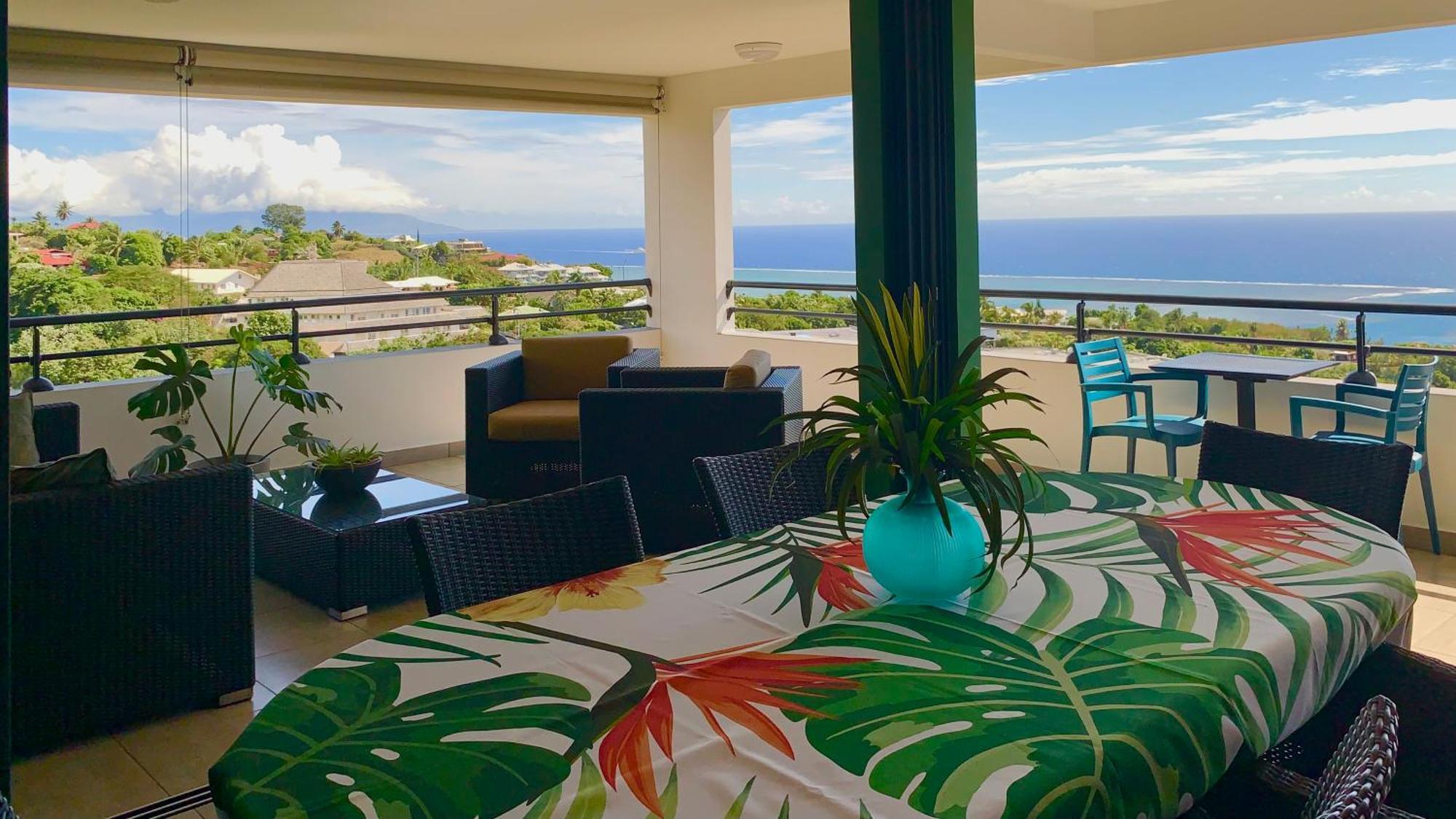 Kaili Ocean View Luxury 2Br Ac Throughout Fiber Wifi & Pool Apartment ปาเปเอเต ภายนอก รูปภาพ